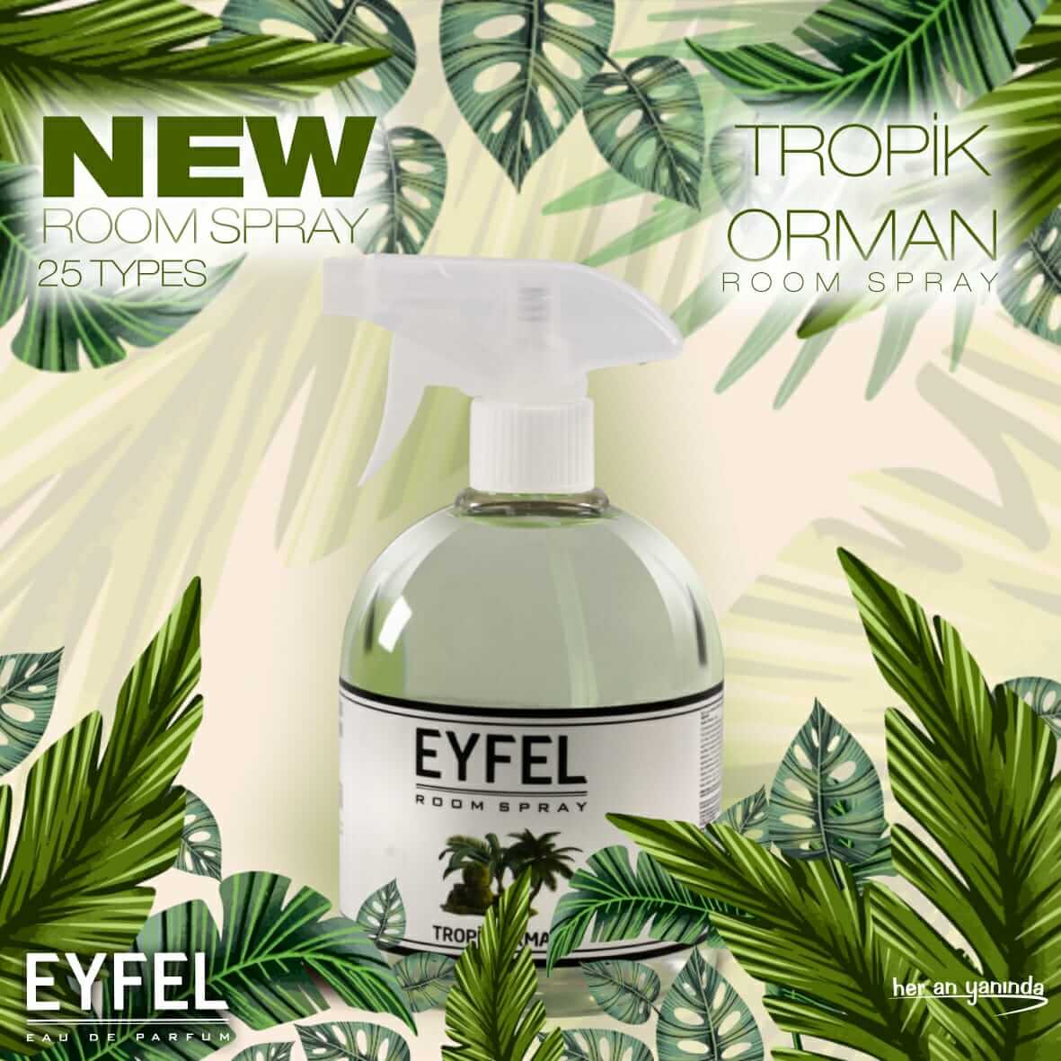 Eyfel Perfume Room Spray Cherry - Lufterfrischer-Spray Kirsche